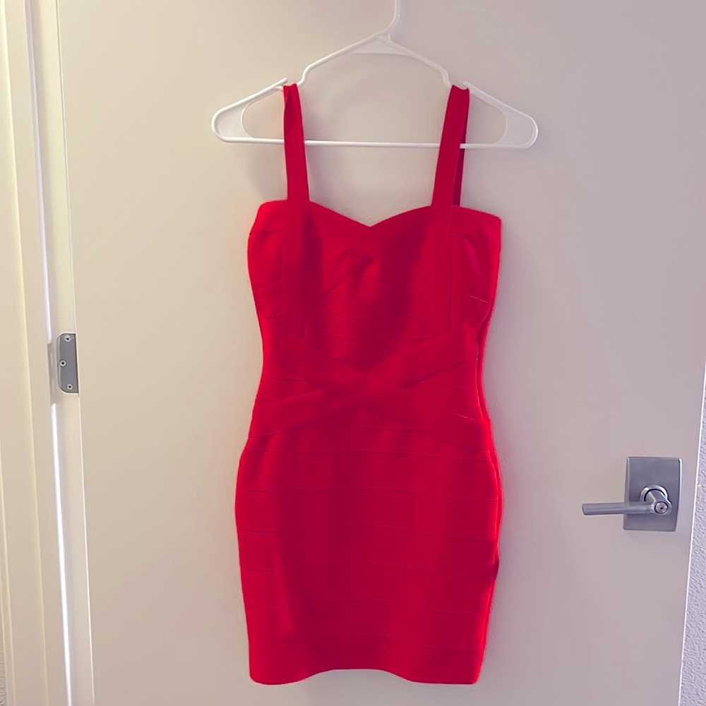 Bella Barnett Red Bodycon Dress